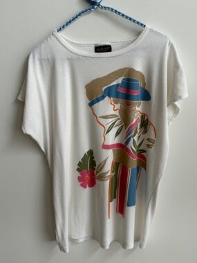 Vintage ladies fashion top
Tagged as one size fits most